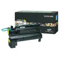 Lexmark C792X1YG gul toner hög kapacitet (original)