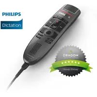 Philips SpeechMike Premium Touch SMP3700 - Högtalarmikrofon - USB - mörkgrå pärla metallic