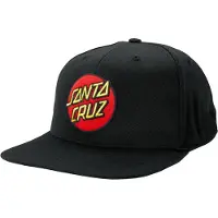 Santa Cruz Classic Dot Snapback Keps