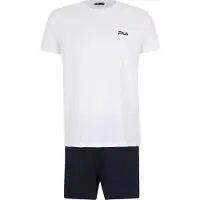 FILA Pyjamas kort svart / vit