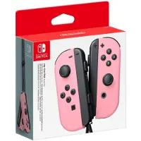 Nintendo Joy-Con (L)/(R) - Spelkontroll - trådlös - pastellrosa (paket om 2) - för Switch