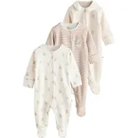 Next Pyjamas kräm / sand / beigemelerad