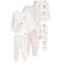 Next Pyjamas brun / rosa / vit