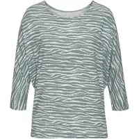 LASCANA T-shirt rökblå / ljusgrå