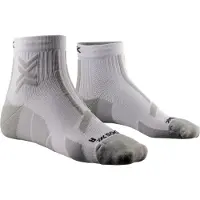 X-socks Trailrun Discover Ankle - Löparsockor Arctic White / Pearl Grey 42 - 44