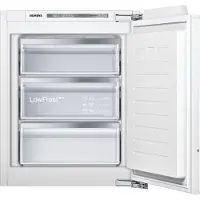 Siemens iQ500 GI11VAFE0 - Frys - upprätt - inbyggd - fördjupning - bredd: 56 cm - djup: 55 cm - höjd: 72 cm - 72 liter - Klass E