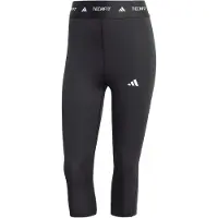 Adidas Sportbyxa 'Capri' svart / vit