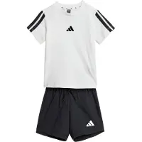Adidas Essentials 3 Stripes Tee Set