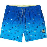 KOROSHI Badshorts blå / azur / vit