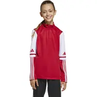 Adidas Sport sweatshirt 'Squadra 25' röd / vit