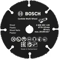 Bosch Accesorios Multimaterialkapskiva 76 Mm