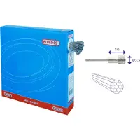 Elvedes 1x19 Stainless V-nipple 5.5×10 Bromskabel 100 Enheter