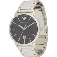 Giorgio Armani Analog klocka svart / silver