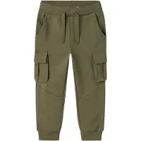 Name it Sweatpants - Noos - NmnOli - Dusty Olive - - 2 år (92) - Sweatpants