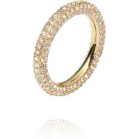 Mockberg Pavé eternal gold ring 52 MB0211