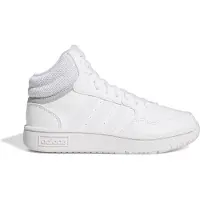 Adidas Skor - Hoops 3.0 Mid K - Vit - - 35 - Skor