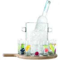 LSA International Vodka Serverings Set Paddle Lsa 21x38,5x28,8cm