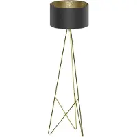 Eglo Golvlampa , Camporale, Svart, Vardagsrum, Metall, Modern