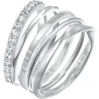 Elli Ring silver / transparent