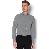 Pure Functional Skjorta Randig Svart Storlek