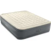 Intex 64926ND PremaireElevated Uppblåsbar säng (L x B x H) 203 x 152 x 46 cm Vit, Grå