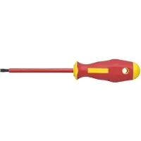 Klauke VDE Spårskruvmejsel Klingbredd: 5.5 mm Klinglängd: 125 mm