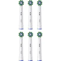 Oral-B Eb50-6 Cross Action Ersättningsborsthuvud För Eltandborste