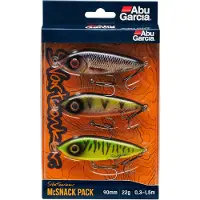 Abu Garcia Svartzonker Mcsnack 3-pack 9cm