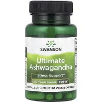 Swanson Health , Ultimate Ashwagandha, 250 mg , 60 Veggie Kapslar