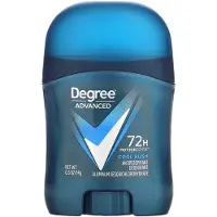 Degree Advanced 72 Hour Motionsens, Svett Antiperspirant Deodorant, Cool Rush, 14G(0.5Oz) blue