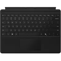Microsoft Surface Pro Keyboard - 13-inch - tangentbord - bakgrundsbelyst - magnetisk docka - QWERTY - engelska - svart - för Surface Pro