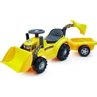 Ecoiffier Gul Traktor Trehjulig Cykel