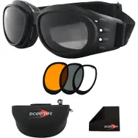 Bobster Cruiser 2 Goggle 3 Lenses