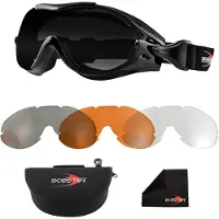 Bobster Phoenix Otg With 3 Interchangeable Lenses Offroad-glasögon