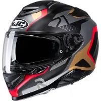 HJC RPHA71 Hapel MC1SF Integralhjälm Matt/Svart/Antracit/Röd L Unisex sort