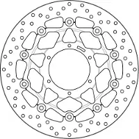 Brembo Bromsskivor godkända enligt ECE R90 78B40876 FRAM