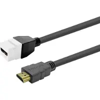 VivoLink Keystone White HDMI Female to HDMI Male