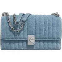 Kate spade för kvinnor. KL589 Deco Mini väska blå (OSFA), Casual, Hud