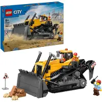 LEGO City - Gul bulldozer 60466 - 682 Delar - - One Size - Klossar