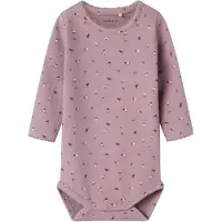 Name it Body l/ä - NbfTusia - Elderberry m. Blommor - - 50 - Body L/Ä