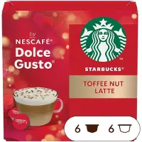 Starbucks | Toffee Nut Latte - 12 kapslar till Dolce Gusto