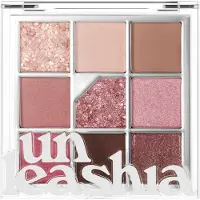 Unleashia Glitterpedia Eye Palette Ögonskuggspalett 6.6 g Nr. 5 - All of Dusty Rose