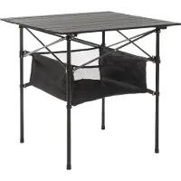 InnovaGoods Hopfällbart campingbord med korg och fodral Folble InnovaGoods