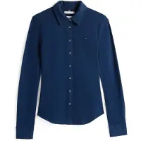 Tommy Hilfiger 1985 Slim Fit Skjorta Med Långa ärmar