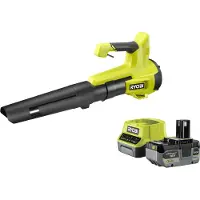 Ryobi ONE+ sladdlös lövblåsare RY18BLB-140 18V (grön/svart, Li-Ion 4.0 Ah)