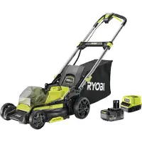 Ryobi RY18LMX40C-150, Handgräsklippare, 399 m², 40 cm, 2,5 cm, 7,5 cm, 250 m²