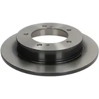 TRW Bromsskiva DF7839 fram, full, 1 Stycke