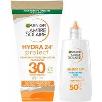 Garnier Ambre Solaire 24H Hydration SPF 30 Solskydd Lotion - 50 ml