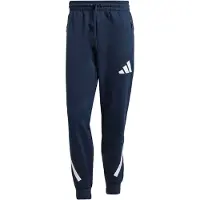 Adidas Sportbyxa 'Z.N.E.' mörkblå / vit