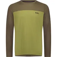Mons Royale Diversion Merino Bike Long Sleeve Jersey fern/olive, L